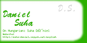 daniel suha business card